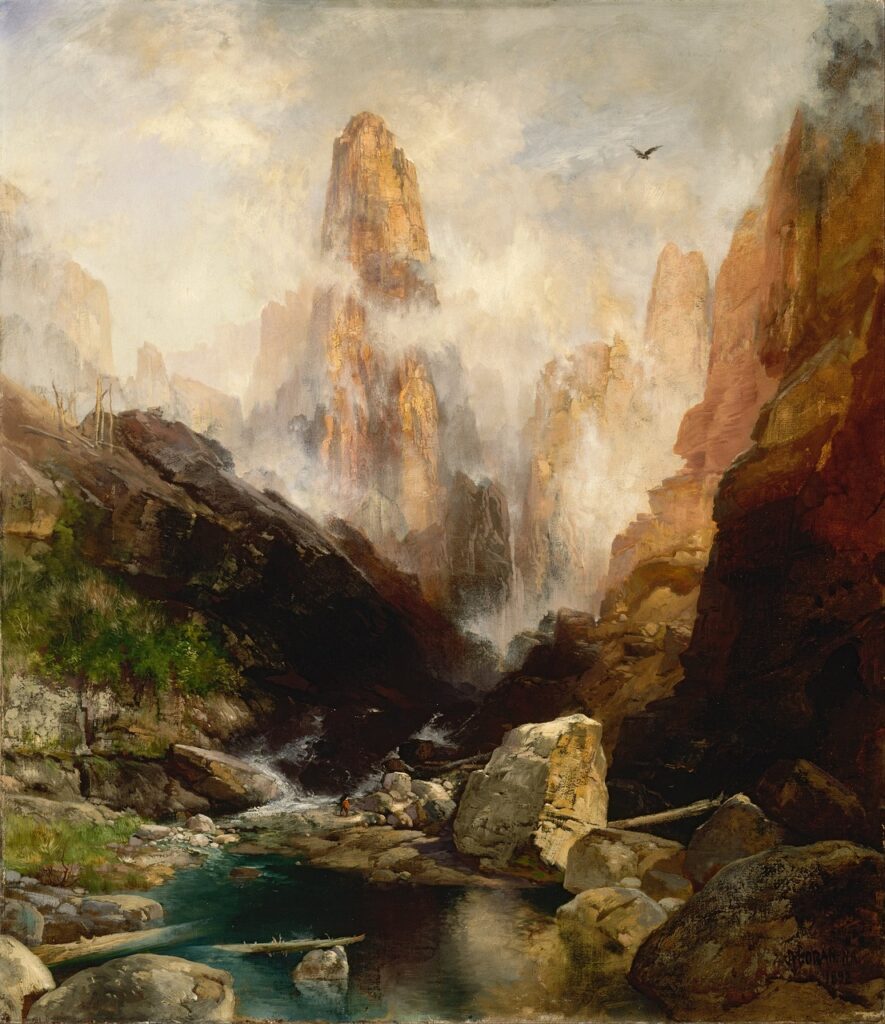 thomas moran, painting, oil on canvas-81620.jpg